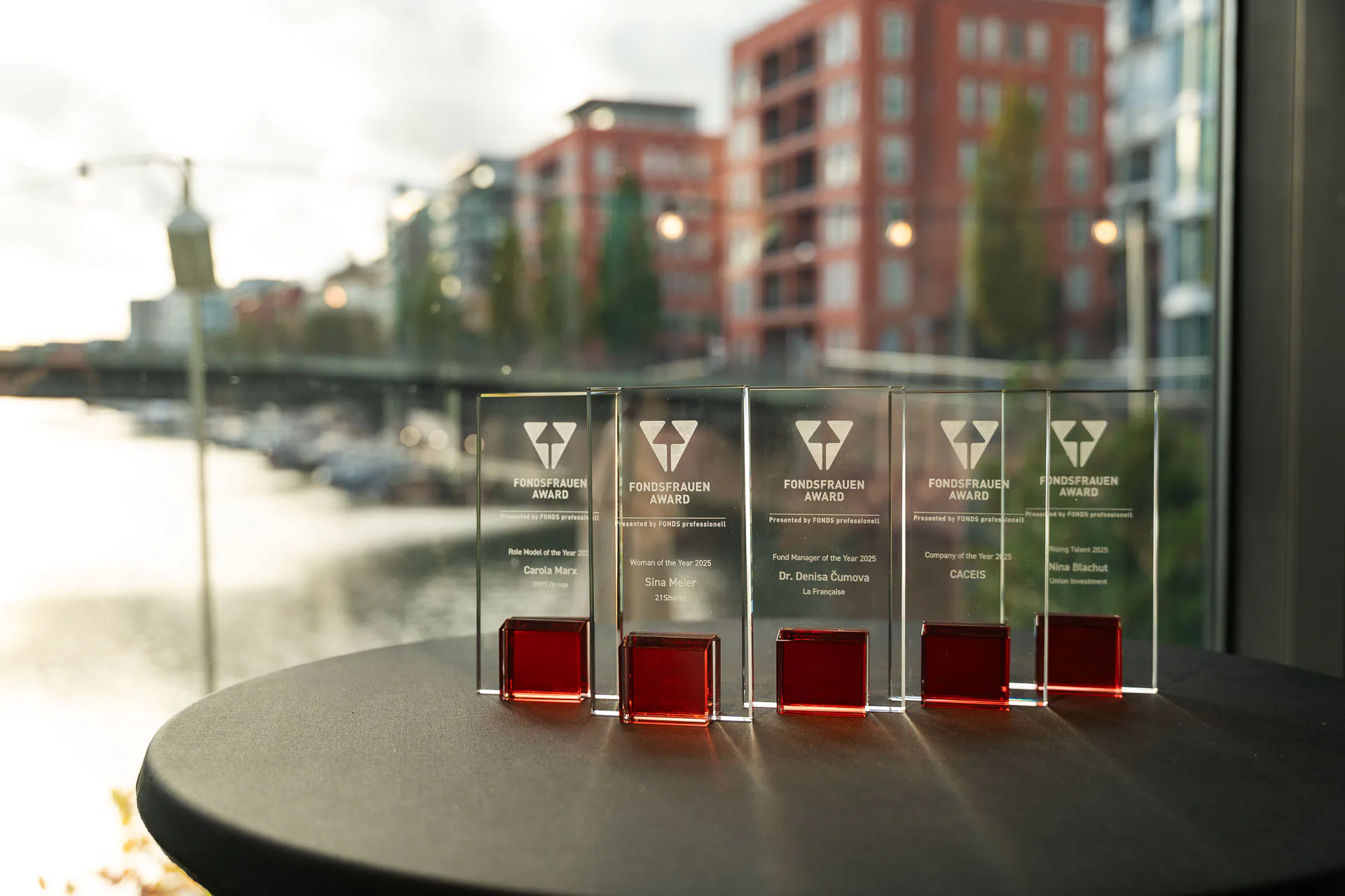 Fondsfrauen-Awards vor der Preisverleihung