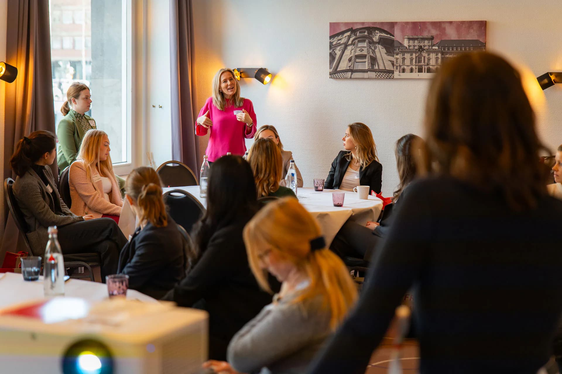 Vortrag in einer Workshop-Runde