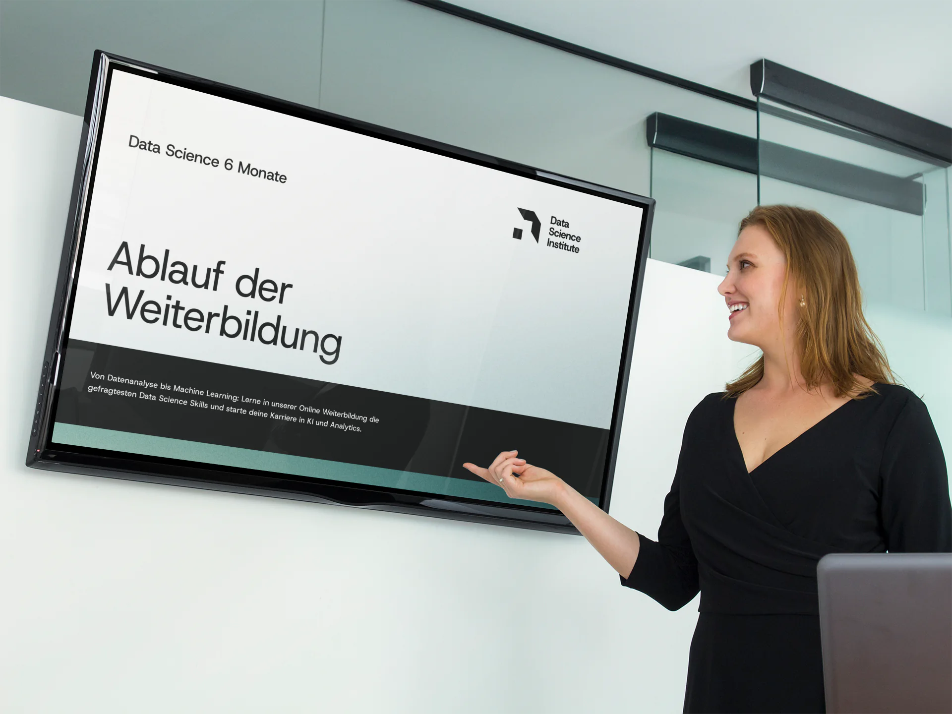 Entwurf einer Präsentationsvorlage für das Data Science Institute